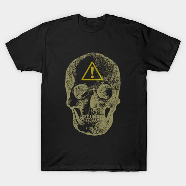 Skull Alert T-Shirt by Korvus78